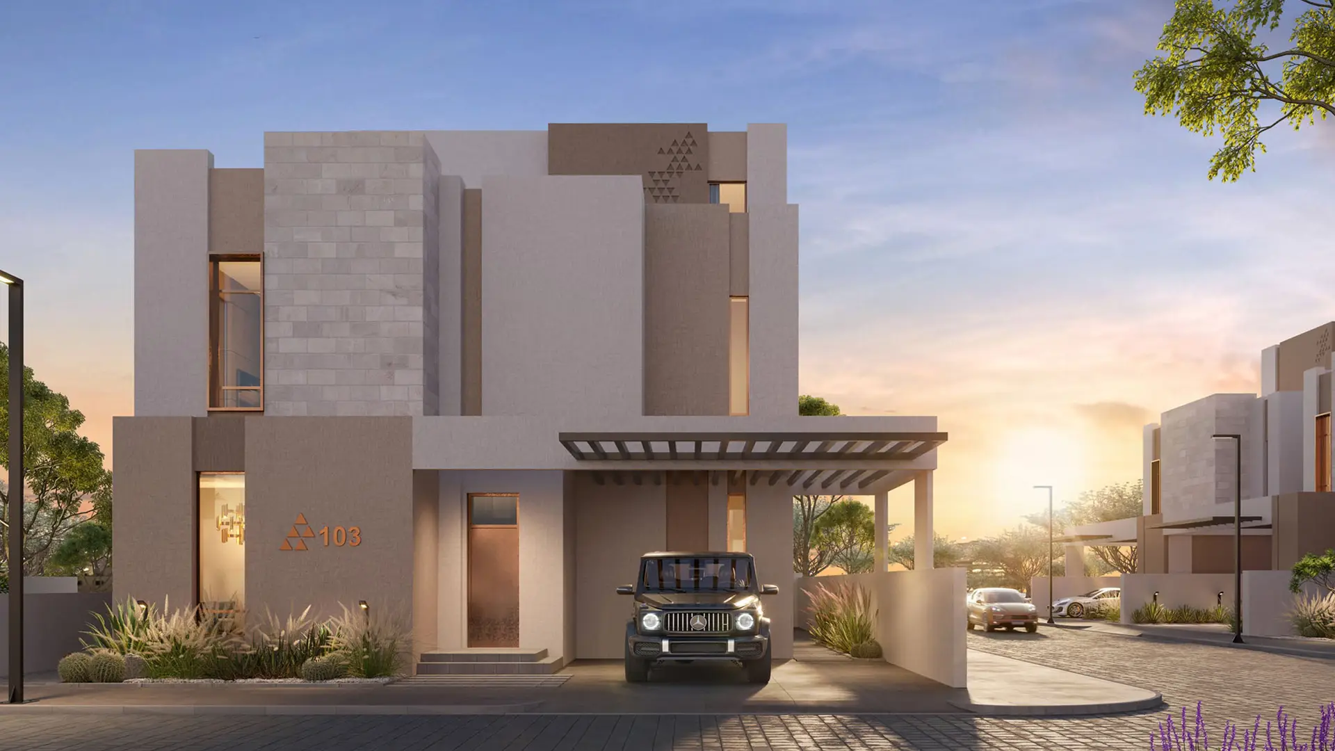 3 Bedroom Villa (Type B2) - Interior and exterior views