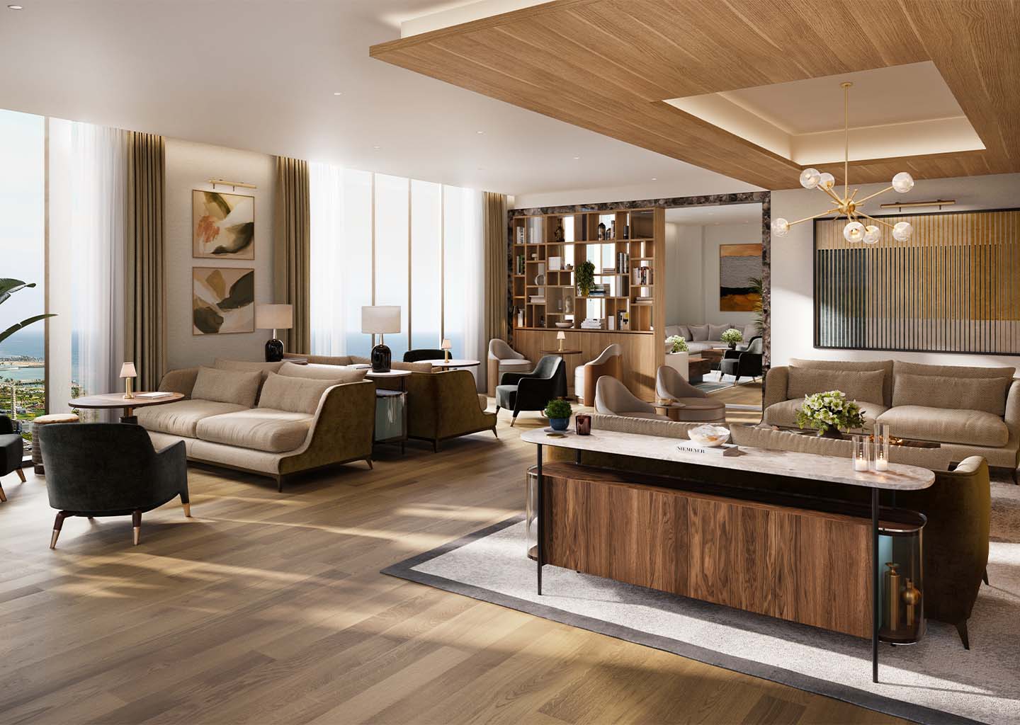 2 Bedroom Residence at Four Seasons Jeddah - Interior and exterior views